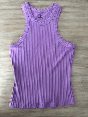 FP Movement by Free People Lilac Fundamental Ribbed Tank